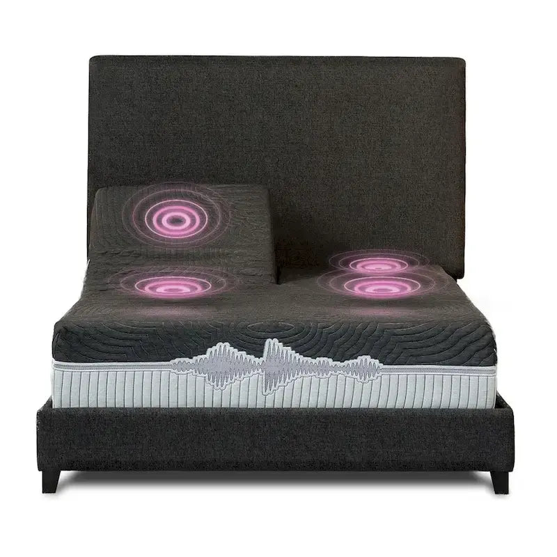 GoodVibeSleep Soothe Flex Top Mattress and Adjustable Base Comfort Ensemble